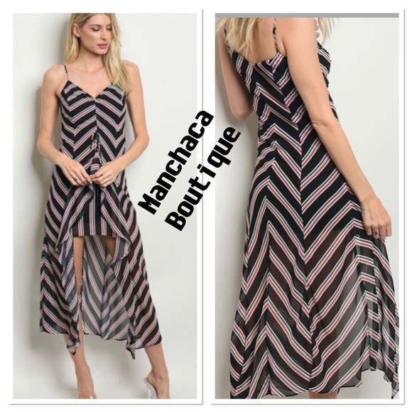 HIGH LOW DRESS - Picture 1 of 3